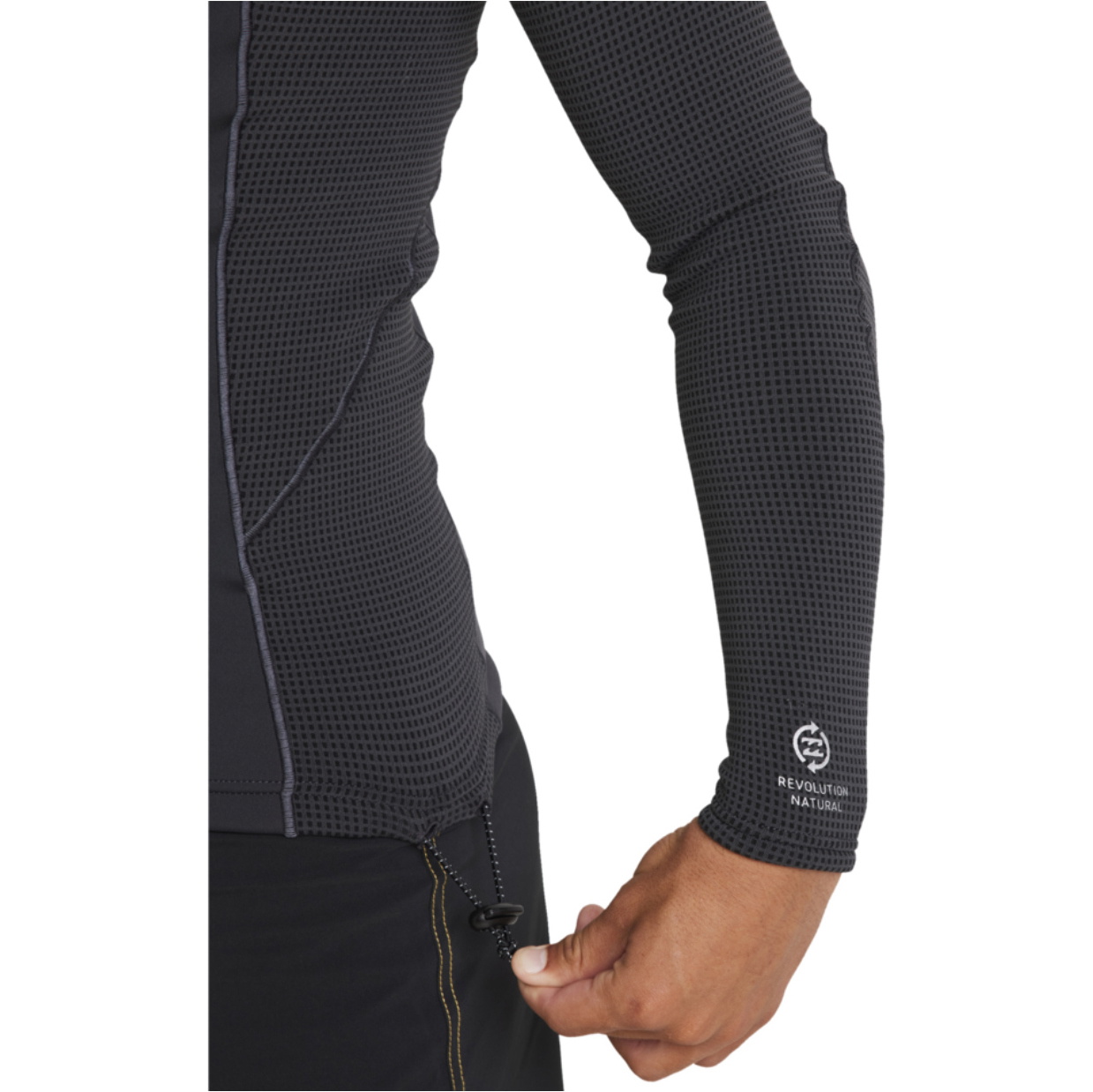 2026 Billabong Mens Revolution Natural Long Sleeve Jacket 24AW191522 - Graphite